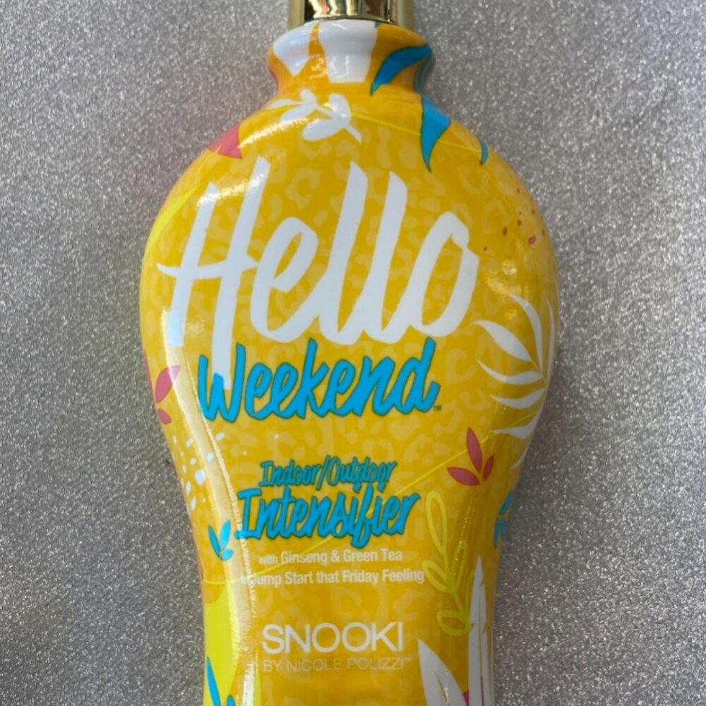 LOT OF 5 - NWT SNOOKI HELLO WEEKEND FRUITY JUICY GOODNESS TANNING LOTION